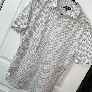 Express- Men’s White Button Up